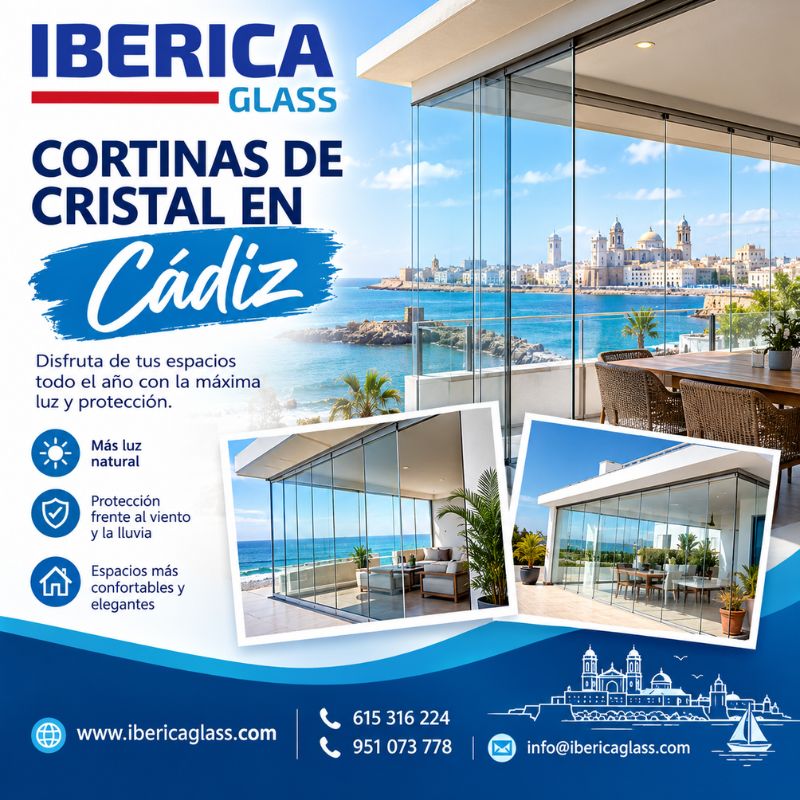 Iberica Glass: Expertos en Cortinas de Cristal en Cádiz